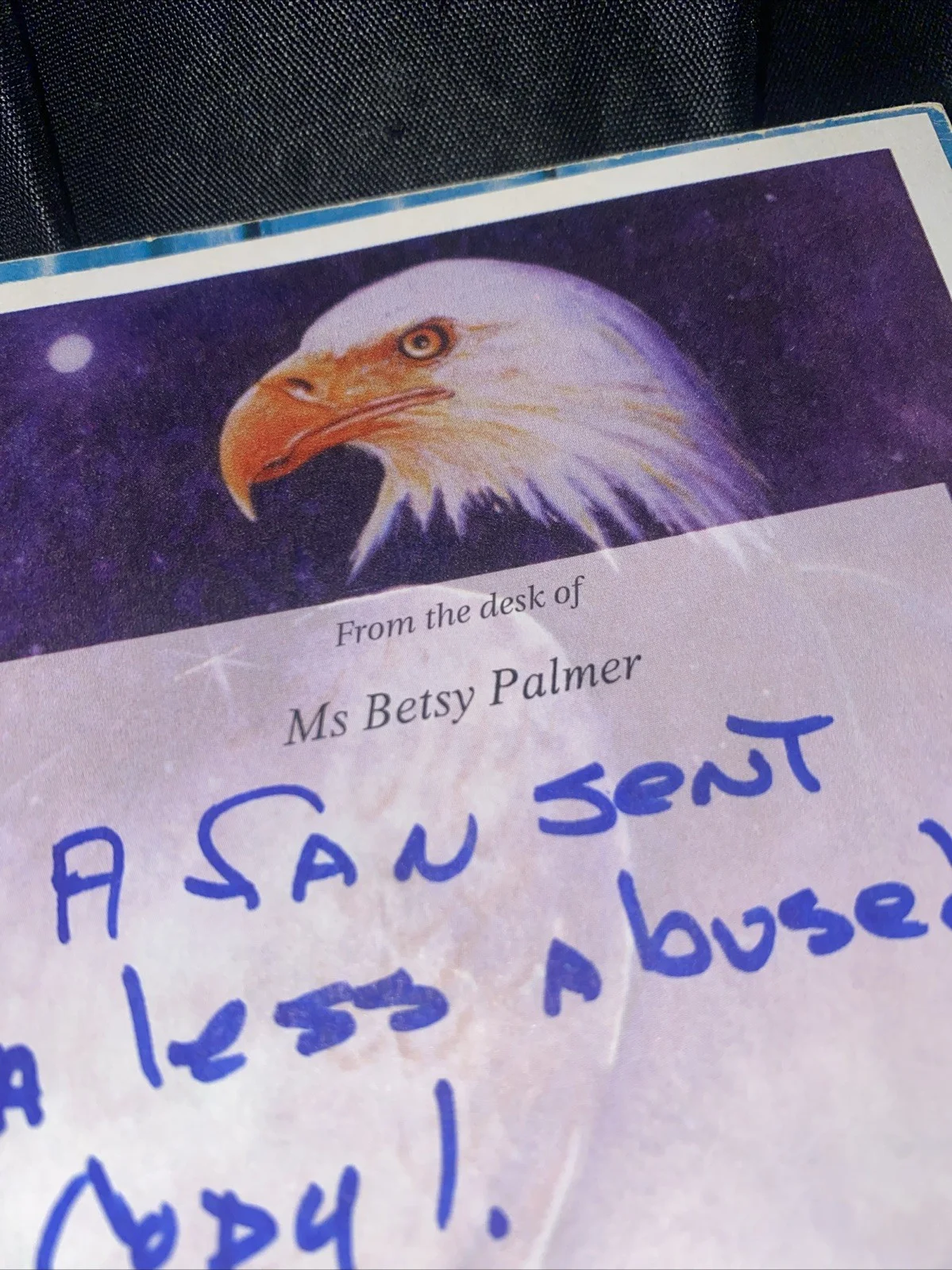Betsy Palmer — BETSY PALMER Friday The 13th Horror Movie Star Handwritten Note & 1962 TV Guide, изображение 5