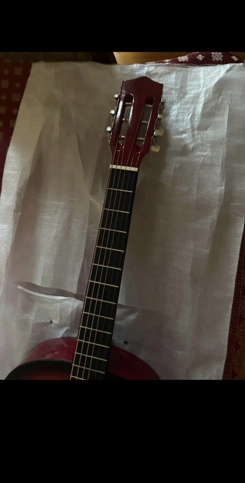Ed Sheeran autographed signed Custom Acoustic Guitar JSA COA, image 3