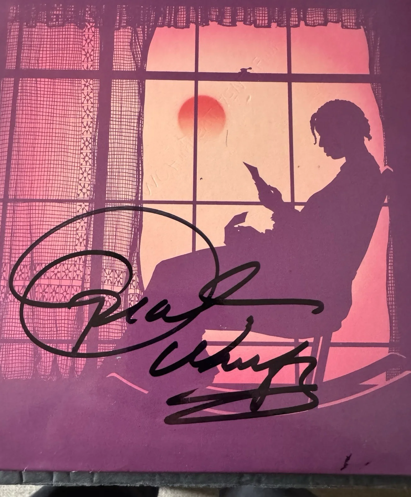 OPRAH WINFREY SIGNED THE COLOR PURPLE LASERDISC MOVIE AUTOGRAPH PSA/DNA COA READ, изображение 2