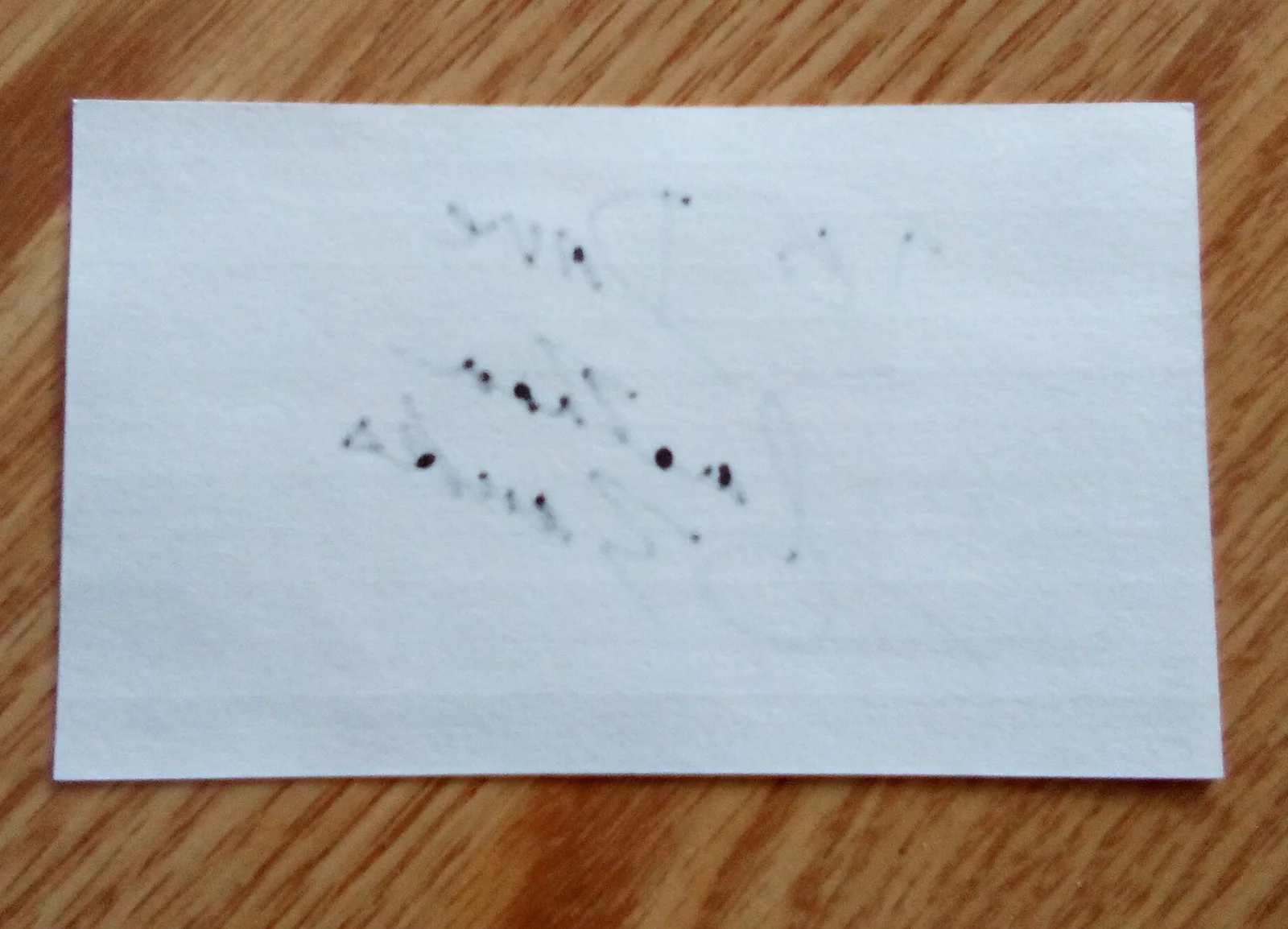 Jonathan Banks — JONATHAN BANKS Autographed Signed 3x 5 INDEX CARD Better Call Saul BREAKING BAD, image 2