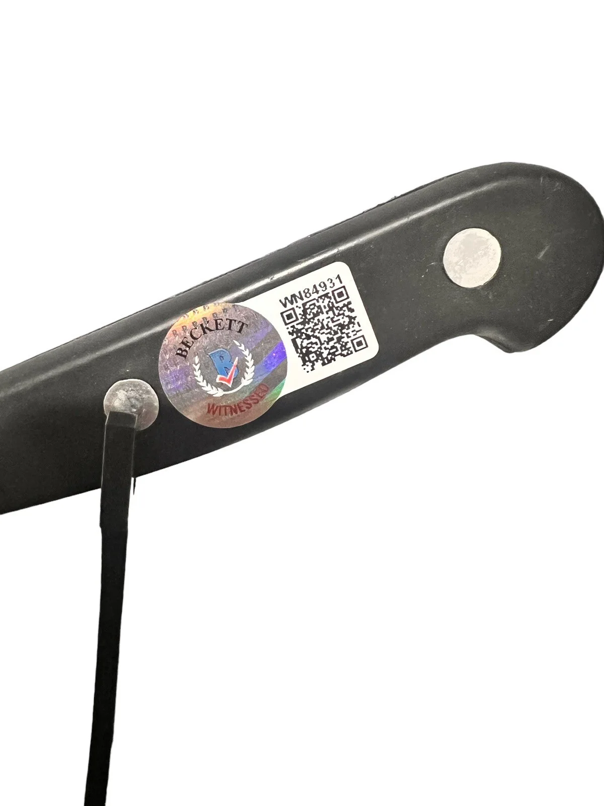 Nick Castle, James Jude Courtney — NICK CASTLE & JAMES JUDE COURTNEY SIGNED HALLOWEEN KNIFE BECKETT WN84931, изображение 3