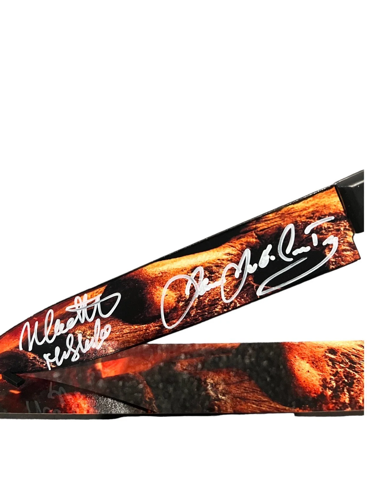 Nick Castle, James Jude Courtney — NICK CASTLE & JAMES JUDE COURTNEY SIGNED HALLOWEEN KNIFE BECKETT WN84935, изображение 2
