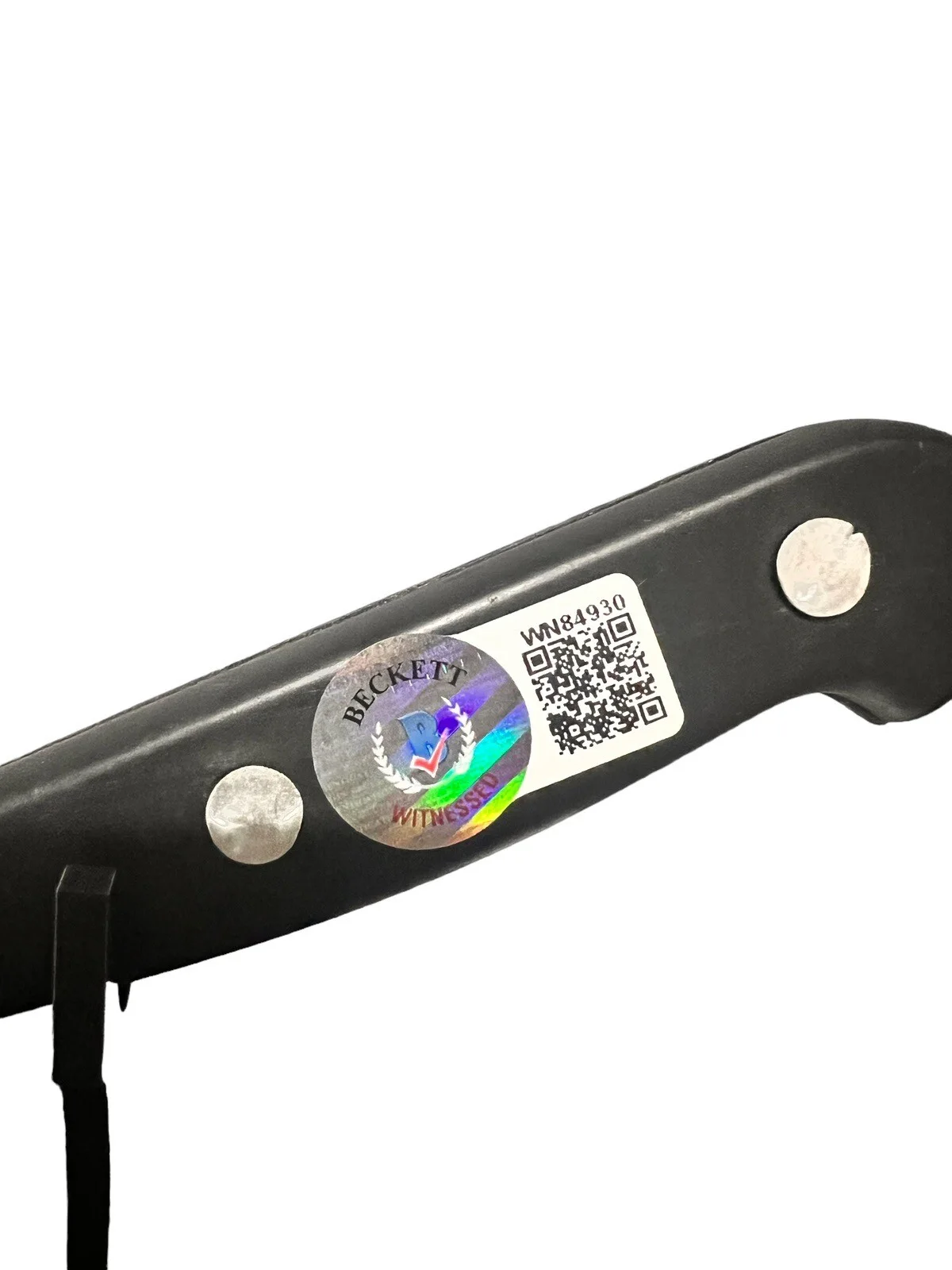 Nick Castle, James Jude Courtney — NICK CASTLE & JAMES JUDE COURTNEY SIGNED HALLOWEEN KNIFE BECKETT WN84930, изображение 3
