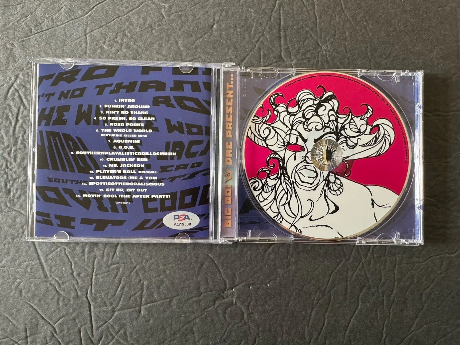 Big Boi Signed Autograph OutKast CD PSA/DNA COA Rap, image 2