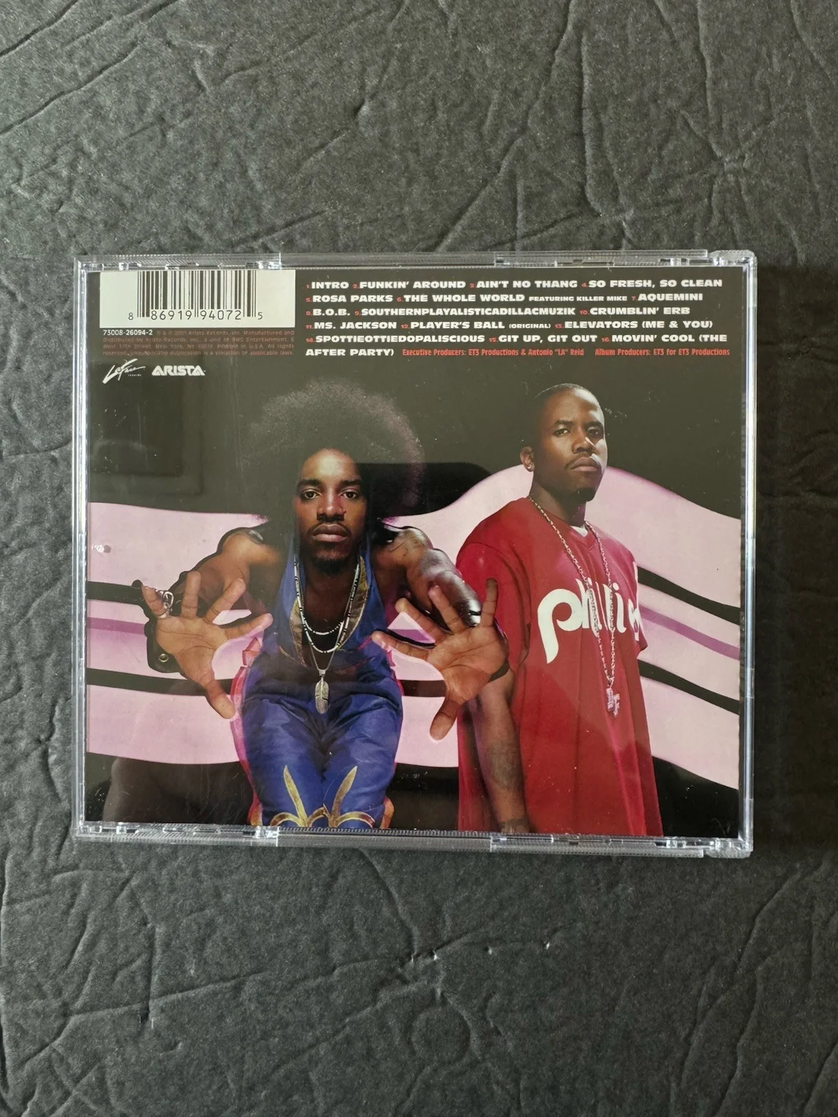 Big Boi Signed Autograph OutKast CD PSA/DNA COA Rap, image 4