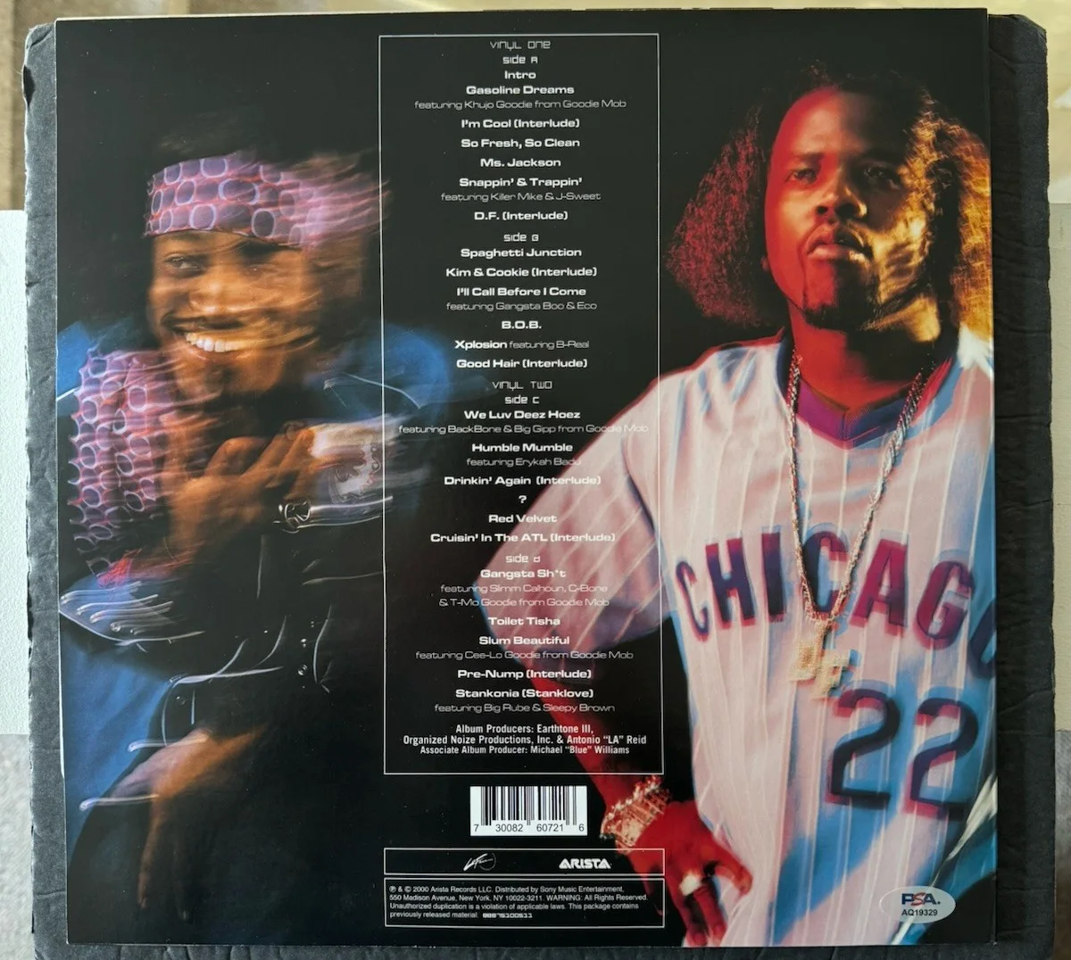 Big Boi Signed Autograph Stankonia OutKast Vinyl Album PSA/DNA COA Record Lp Rap, изображение 3