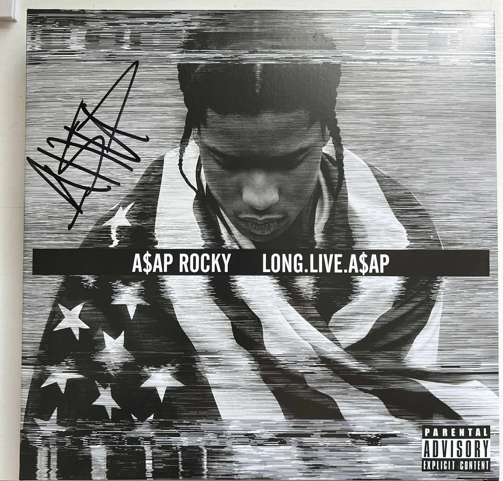 ASAP Rocky Autographed Signed Long Live A$AP Album Vinyl Record LP w/COA, image 4