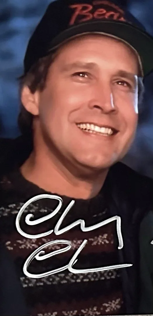 Chevy Chase, Randy Quaid — Chevy Chase & Randy Quaid Signed 8x10 Photo 2 Autographs Christmas Vacation BAS, изображение 2