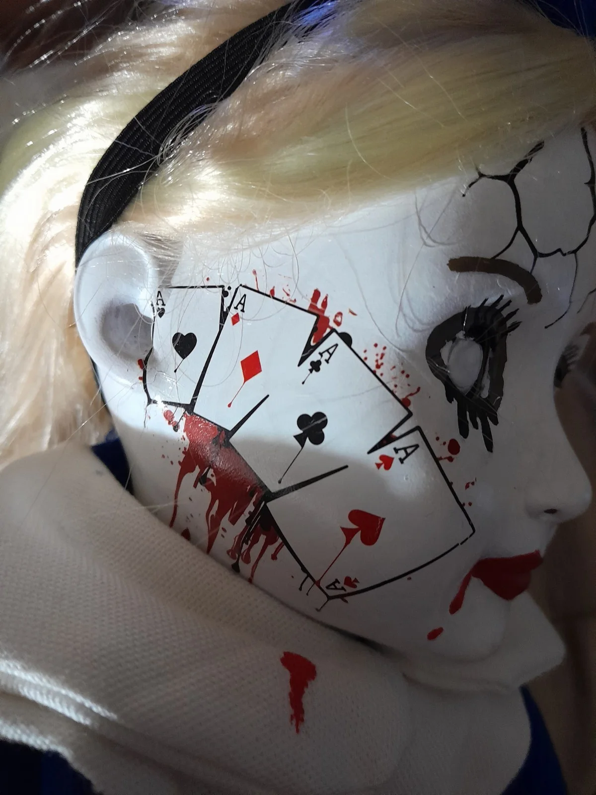 Custom Made Gothic Zombie Alice in Wonderland Doll, изображение 3