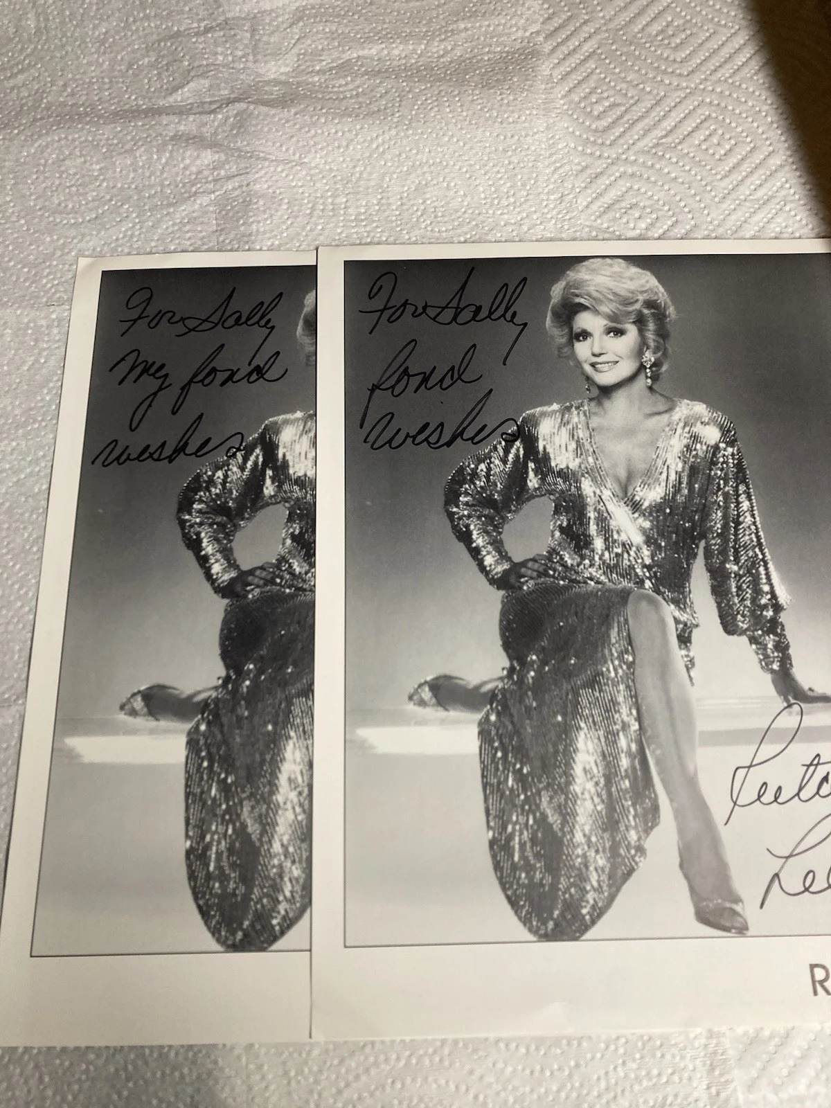 Ruta Lee — 2- Autograph Pictures of Ruta Lee, изображение 4