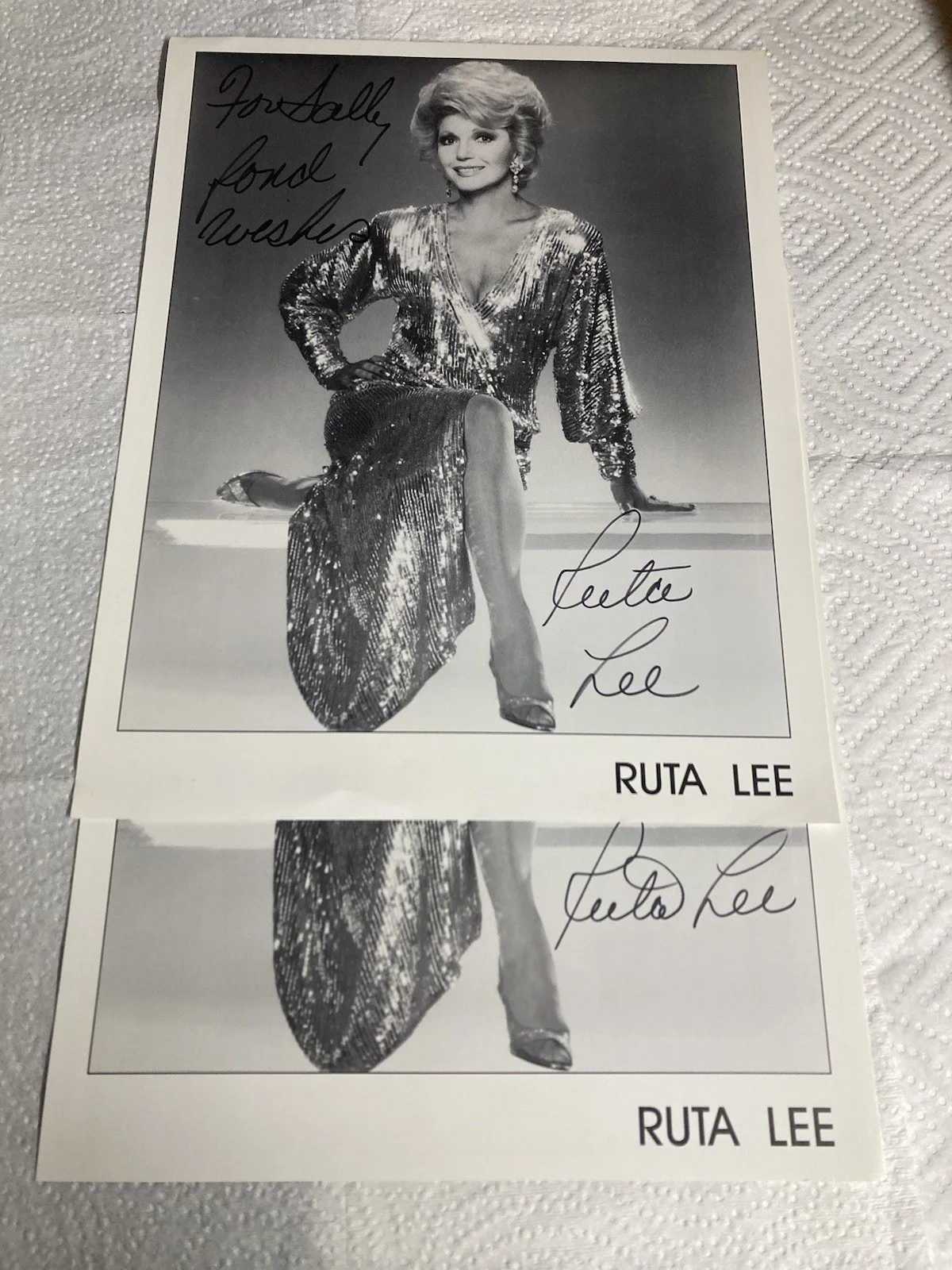 Ruta Lee — 2- Autograph Pictures of Ruta Lee, изображение 5