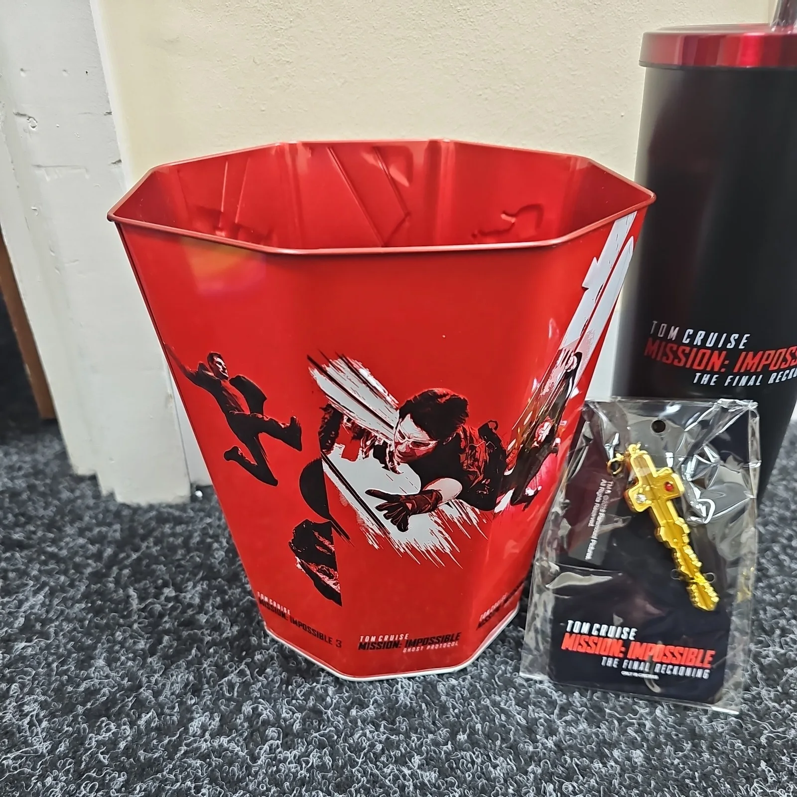 Mission Impossible Final Reckoning Popcorn Bucket And Drinks Cup Bundle, image 2