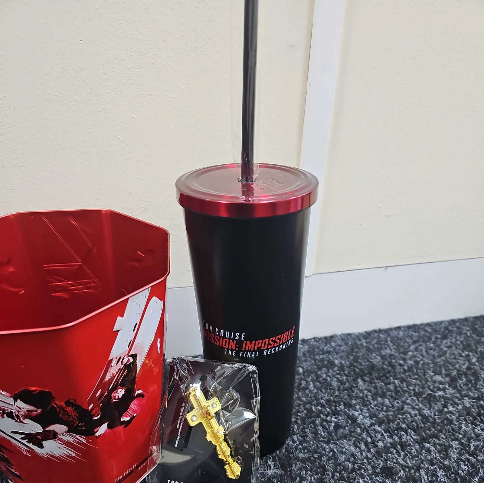 Mission Impossible Final Reckoning Popcorn Bucket And Drinks Cup Bundle, image 4