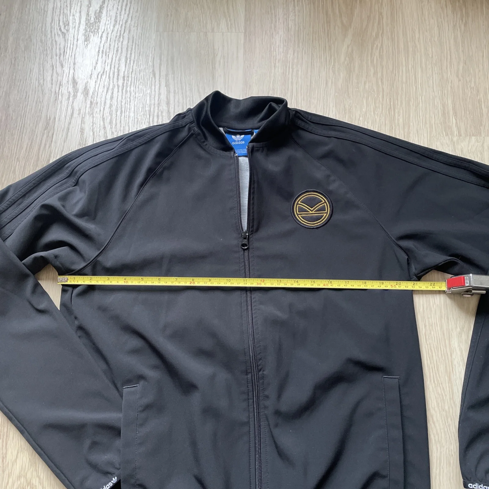 Adidas X Kingsman Mens Track Jacket Large Black SST Film Cast Limited Edition, изображение 5