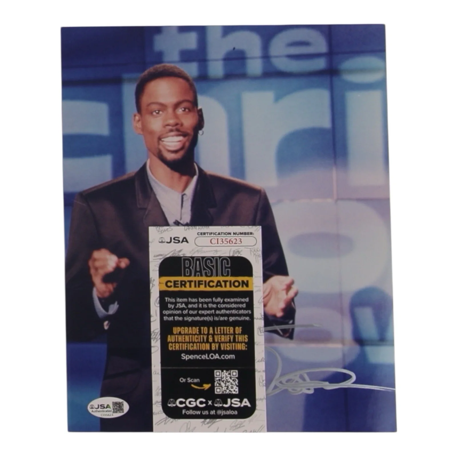 Chris Rock — Chris Rock Signed Autographed 8x10 Photo JSA COA The Chris Rock Show Comedian, image 2