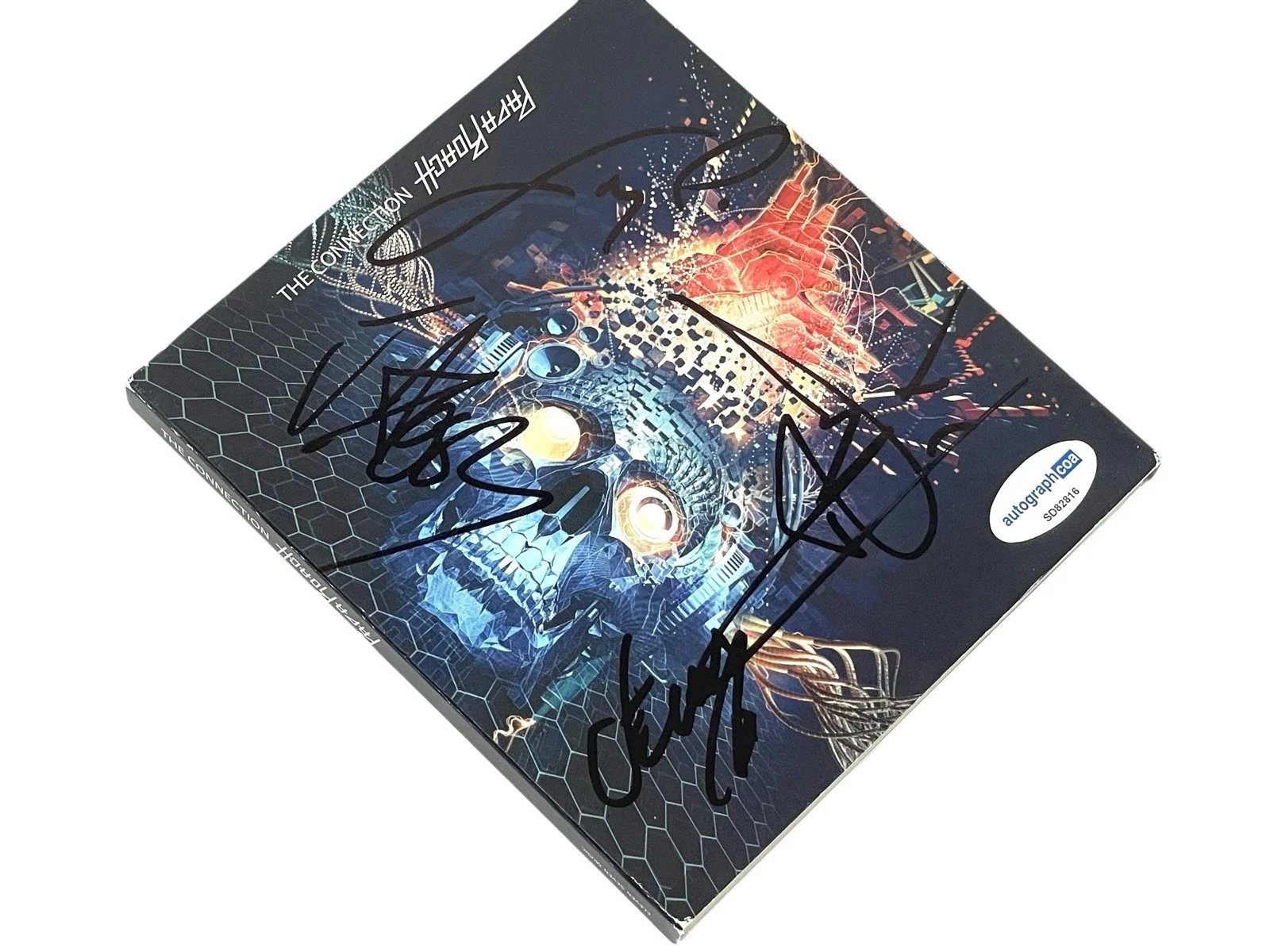 Papa Roach Band Signed The Connection Deluxe Edition CD + DVD Set ACOA Certified, image 2