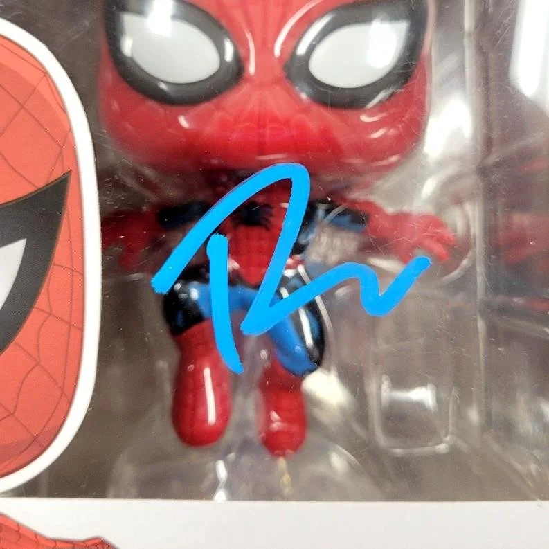 Tobey Maguire — Tobey Maguire signed Spider-Man Marvel 80 Years Funko Pop autograph Beckett BAS, изображение 2