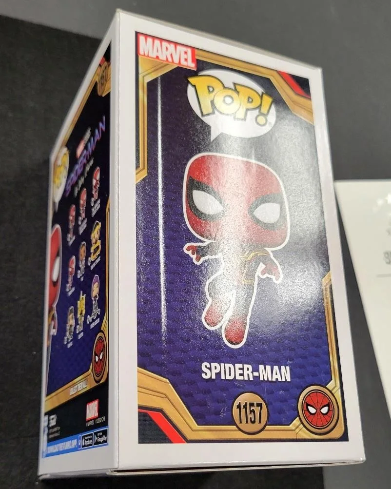 Tobey Maguire — Tobey Maguire signed Spider-Man Funko Pop 1157 autograph ~ Beckett BAS, image 4