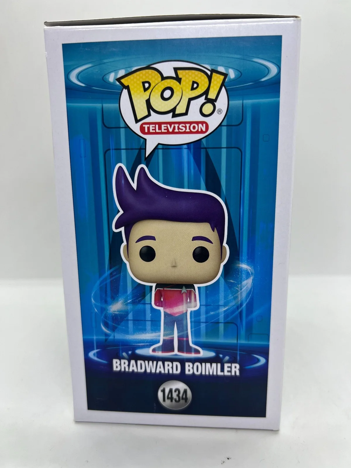 Jack Quaid Signed Bradward Boimler Funko Pop Star Wars Lower Decks #1434 ACOA, изображение 4