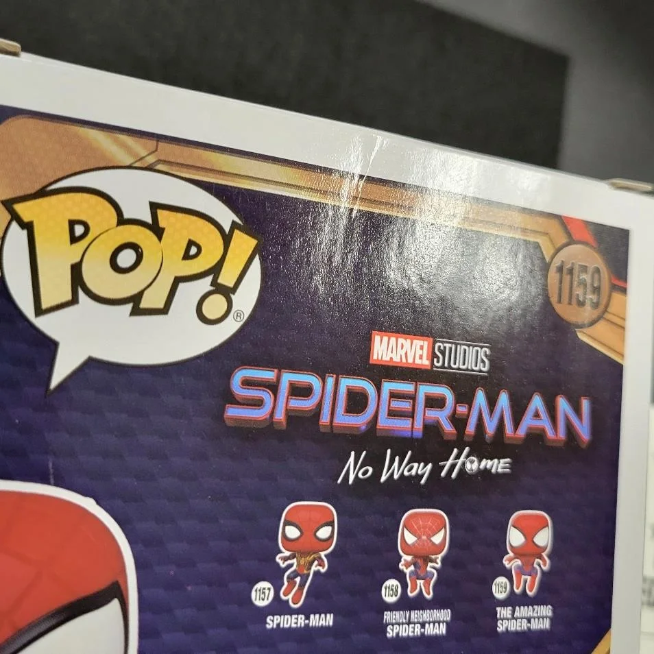 Tobey Maguire — Tobey Maguire signed Amazing Spider-Man Funko Pop 1159 silver auto ~ Beckett BAS, image 4