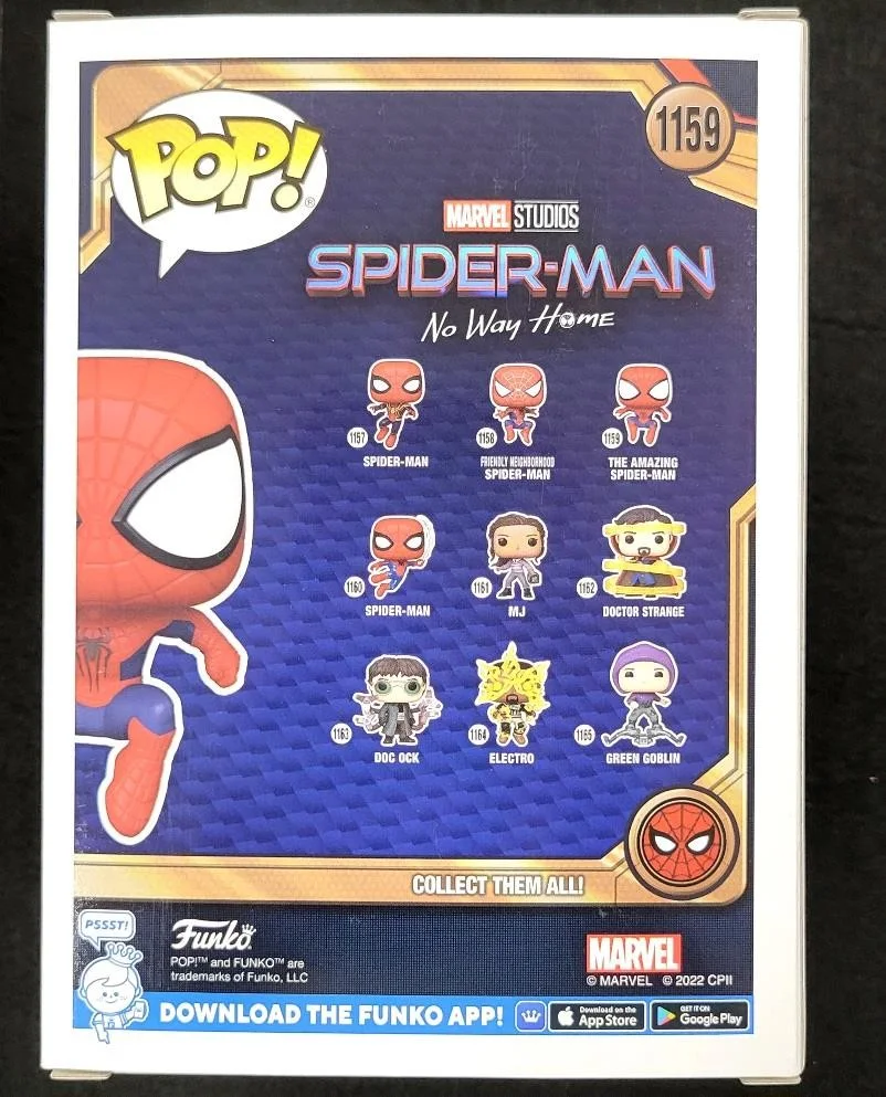 Tobey Maguire — Tobey Maguire signed Amazing Spider-Man Funko Pop 1159 pink auto ~ Beckett BAS, изображение 3