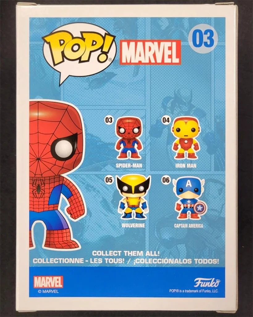 Tobey Maguire — Tobey Maguire signed Marvel Spider-Man Funko Pop #3 autograph ~ Beckett BAS, изображение 3