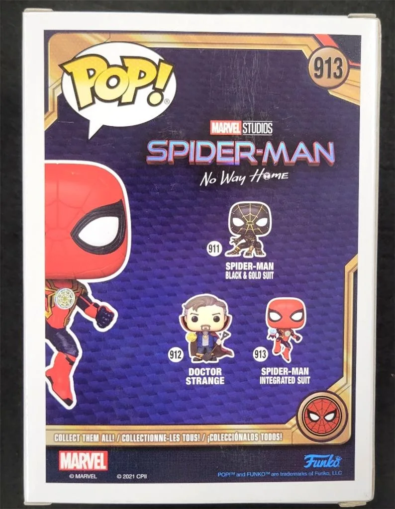 Tobey Maguire — Tobey Maguire signed Spider-Man Integrated Suit Funko Pop 913 ~ Beckett BAS, image 4