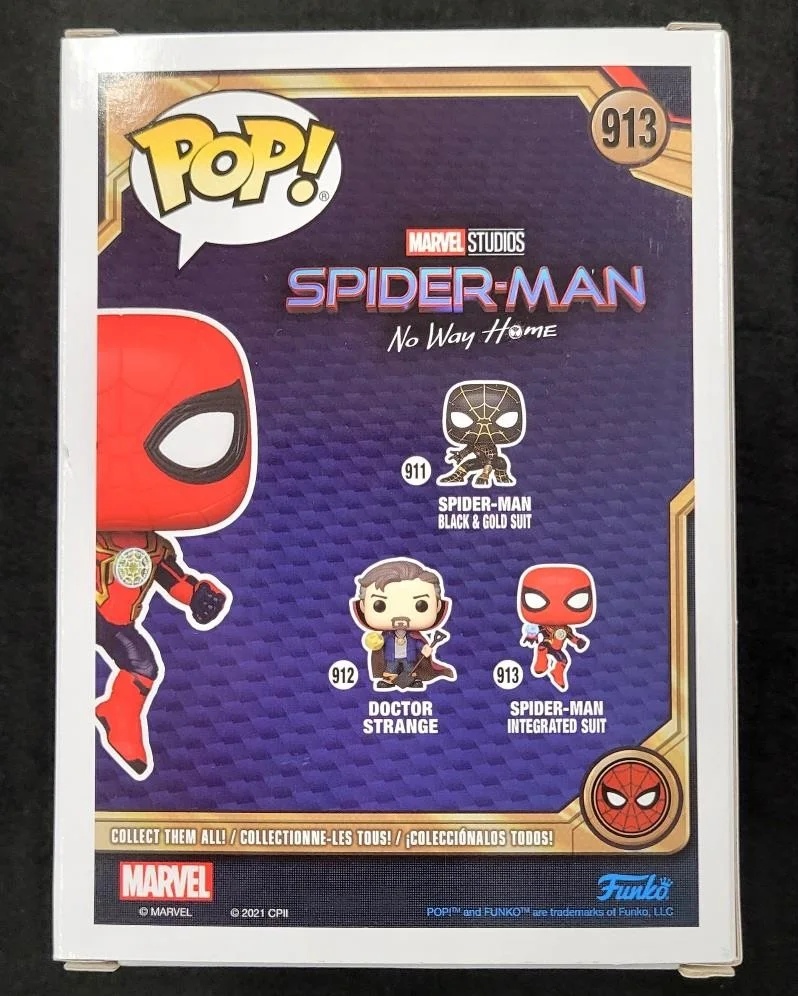 Tobey Maguire — Tobey Maguire signed Spider-Man Integrated Suit Funko Pop 913 ~ Beckett BAS, изображение 4