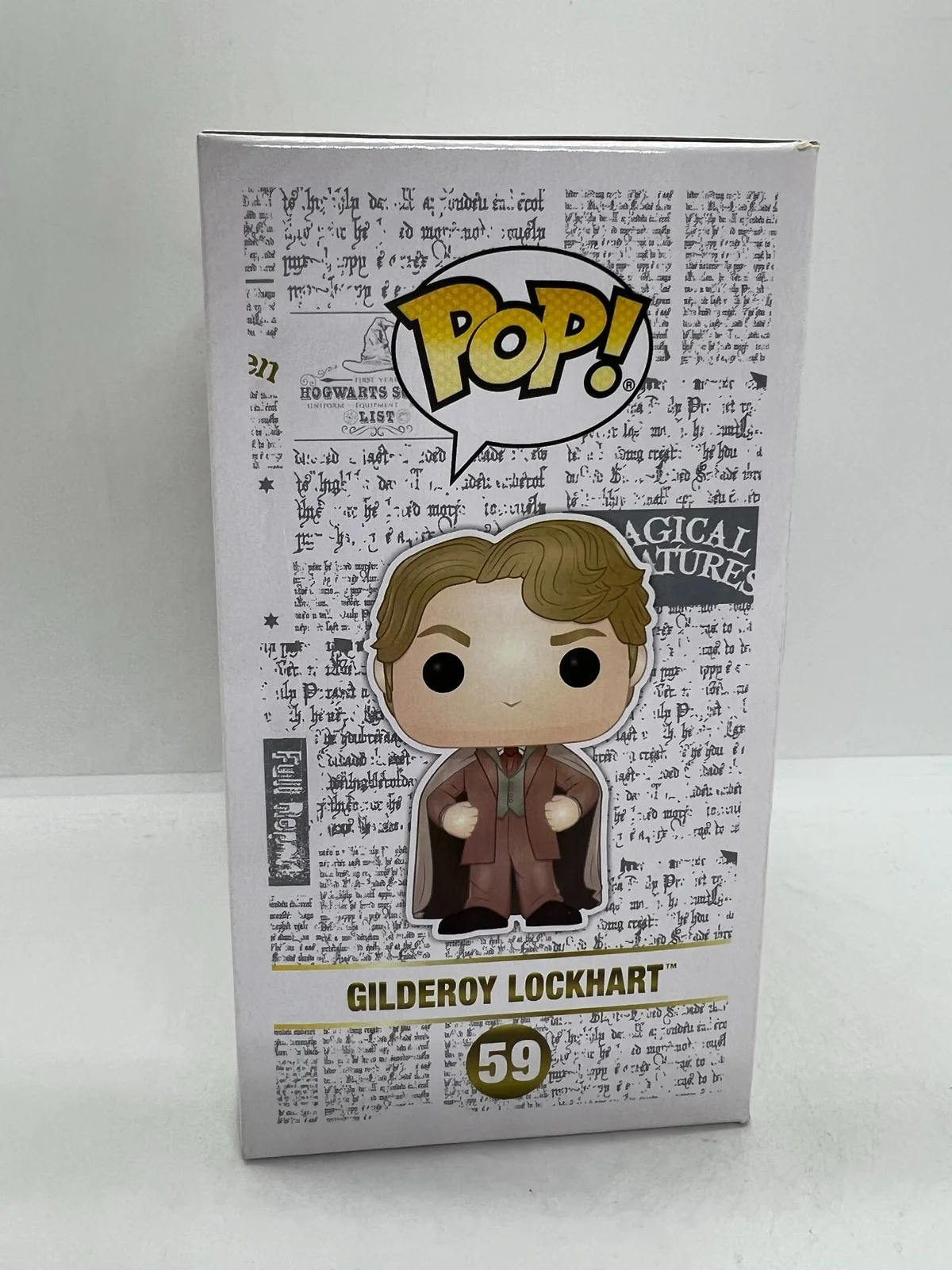 Kenneth Branagh Signed Gilderoy Lockhart Funko Pop Harry Potter #59 ACOA, image 4