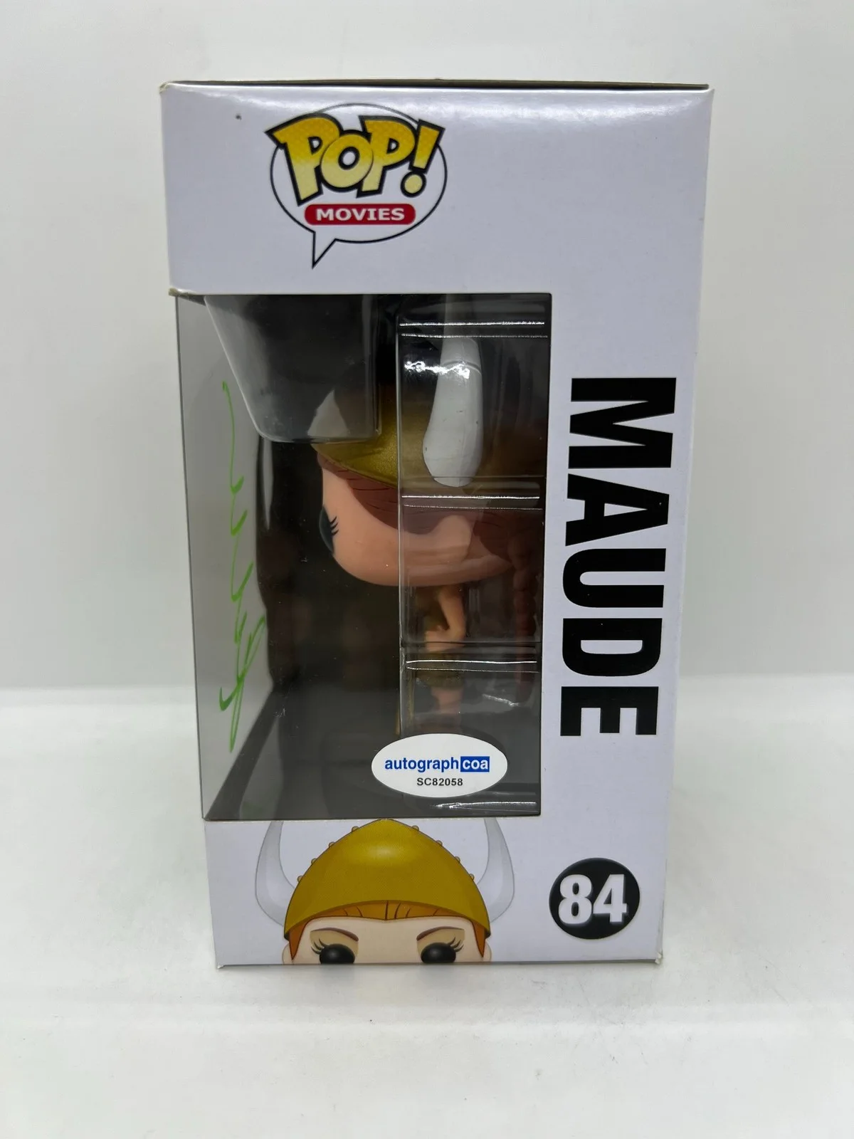 Julianne Moore Signed Maude Funko Pop The Big Lebowski #84 ACOA, изображение 2