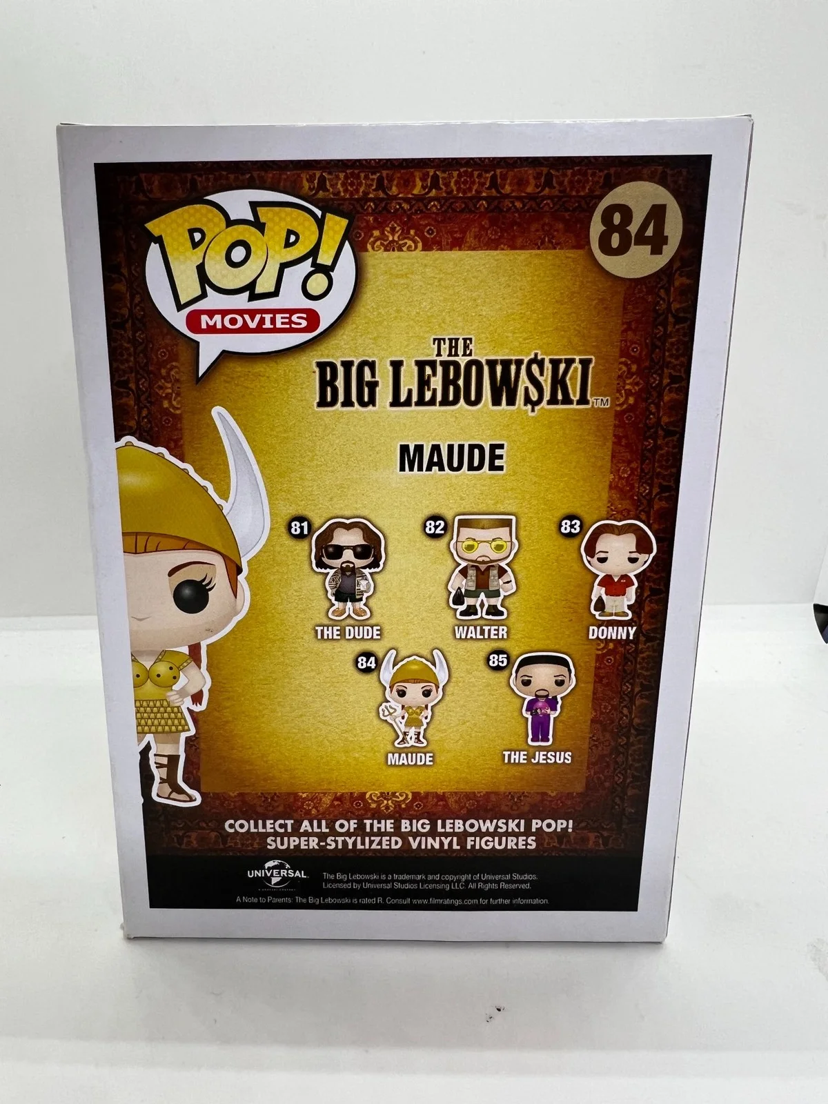 Julianne Moore Signed Maude Funko Pop The Big Lebowski #84 ACOA, изображение 3