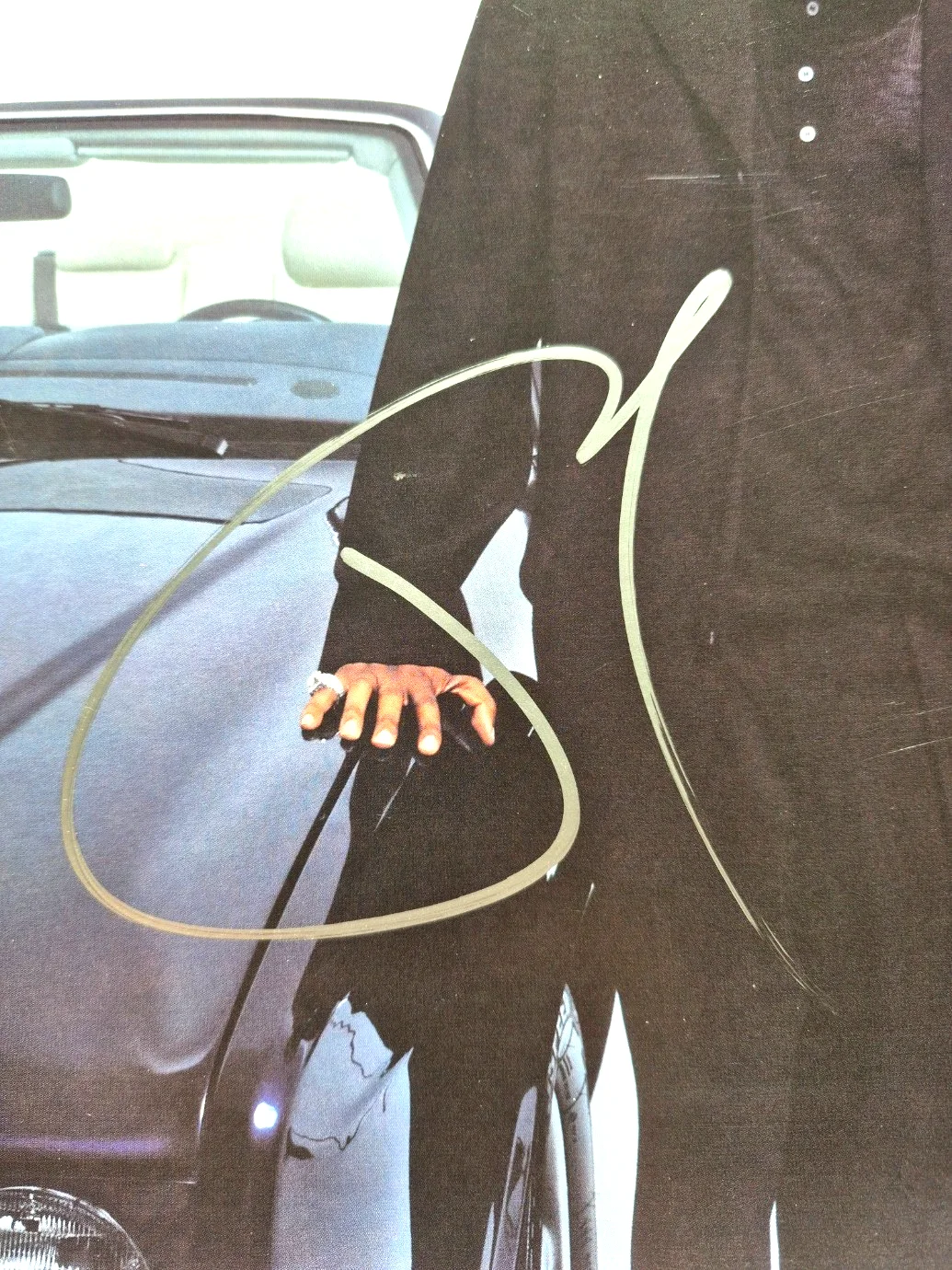 JAY-Z SIGNED AUTOGRAPHED HARD KNOCK LIFE ALBUM VINYL HOVA BEYONCE RARE JSA COA, изображение 2