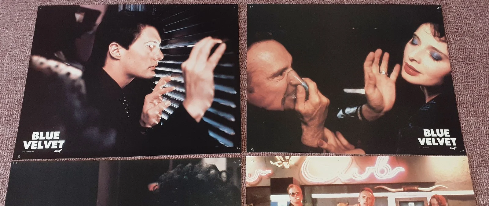 Blue Velvet Original Lobby Cards 1986 David Lynch 27 x 22 cm Set of 8, изображение 5