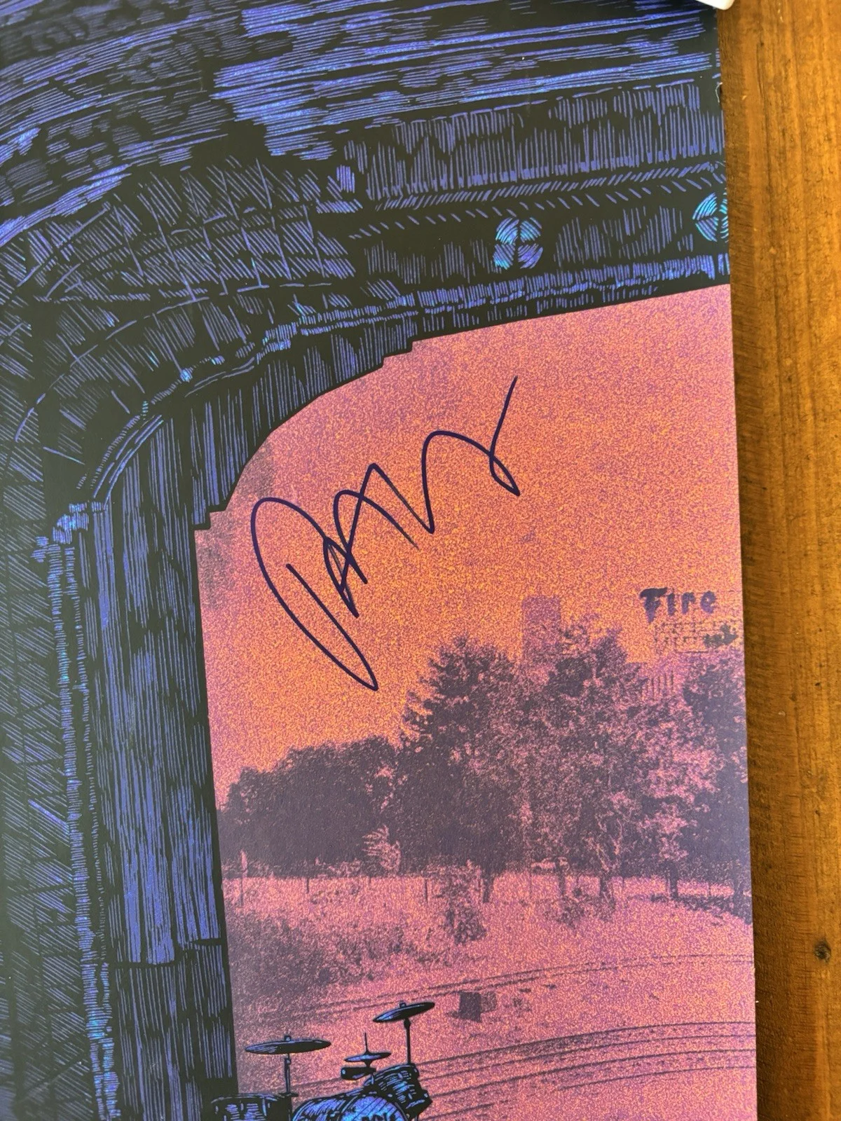 The Black Keys Concert Poster Aragon Ballroom Chicago Signed By Patrick Carney, изображение 2