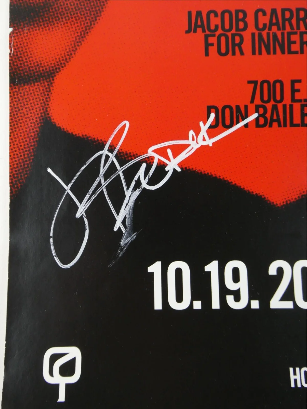 Lupe Fiasco — Jill Is Black & Lupe Fiasco Signed 12x18 Poster Miseducation Of Solution Debate, image 3