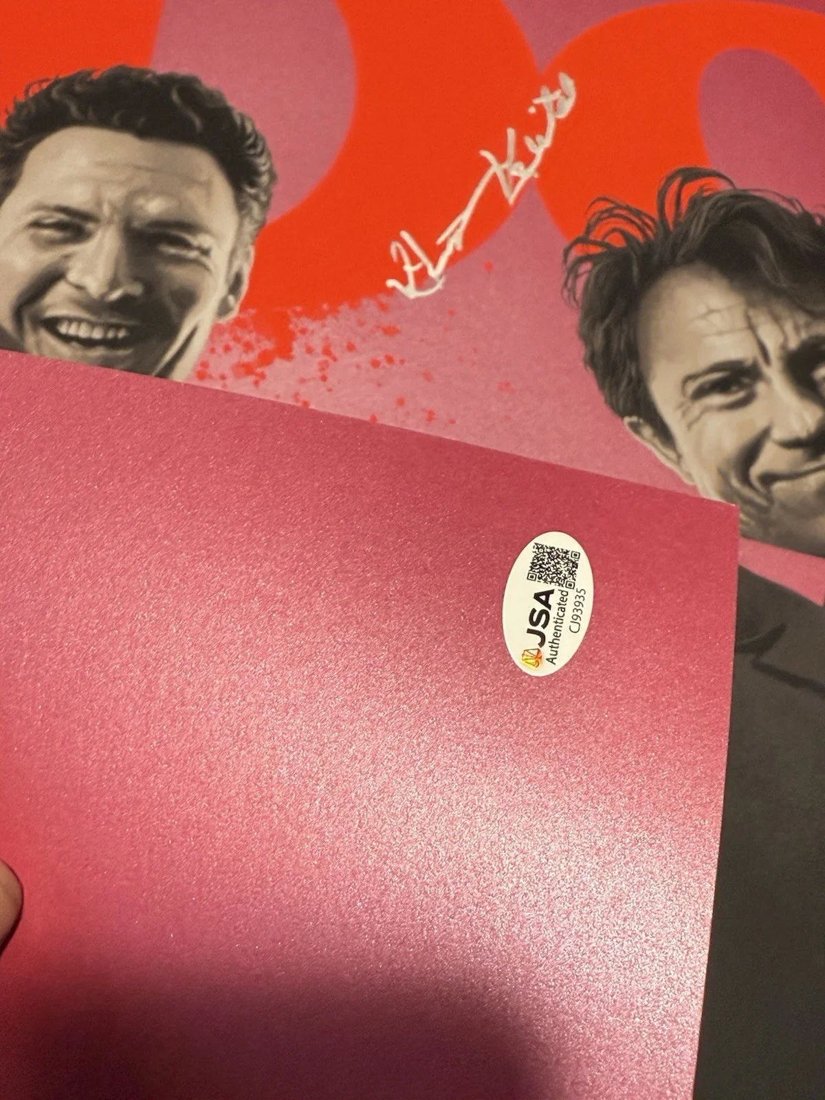 Harvey Keitel, Michael Madsen, Steve Buscemi — STEVE BUSCEMI SIGNED RESERVOIR DOGS POSTER ART PRINT KEITEL, MADSEN 1/1 JSA, изображение 2