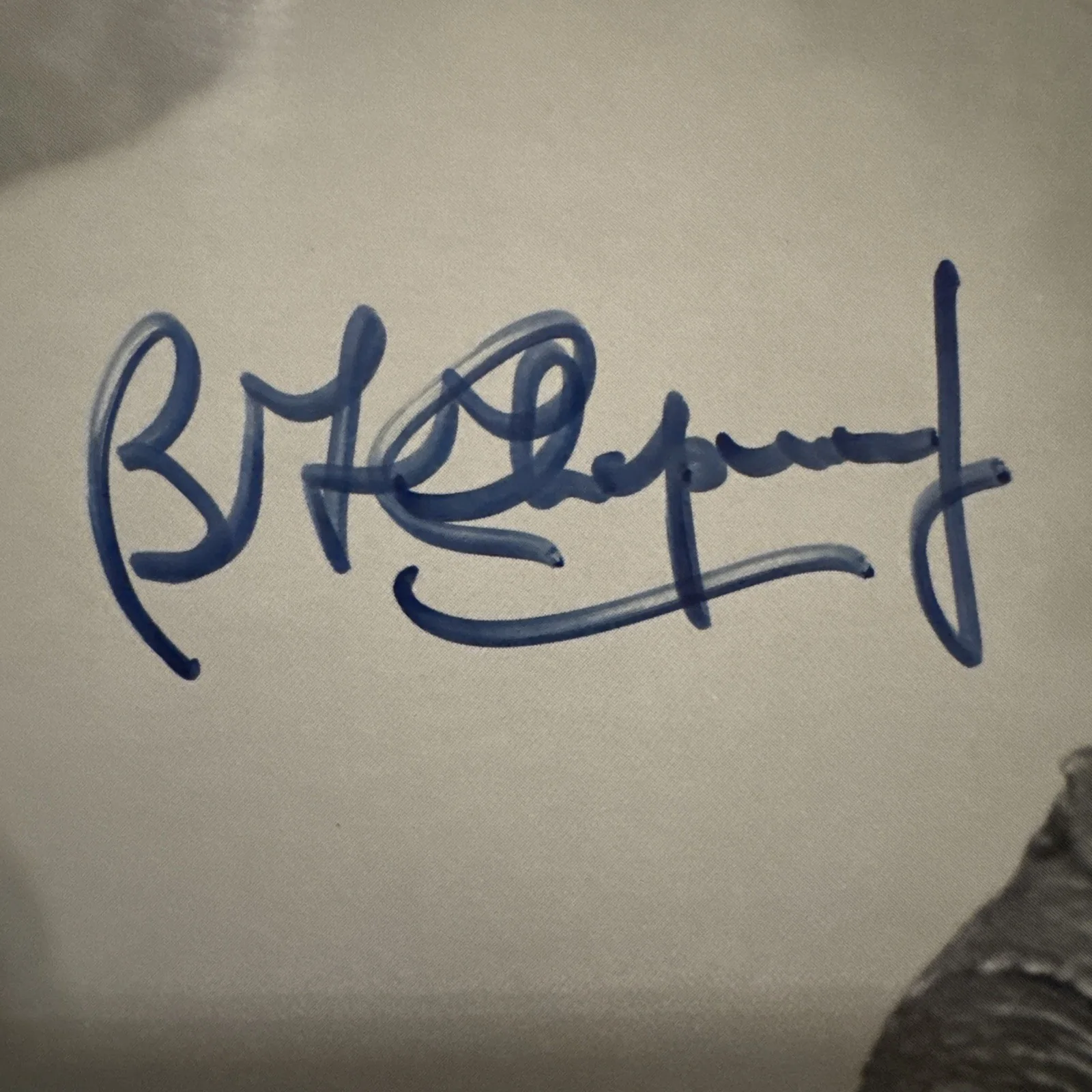 Ben F Chapman, Jr — Ben F Chapman Jr CREATURE FROM THE BLACK LAGOON Gill-man signed 8 x 10 photo, изображение 3