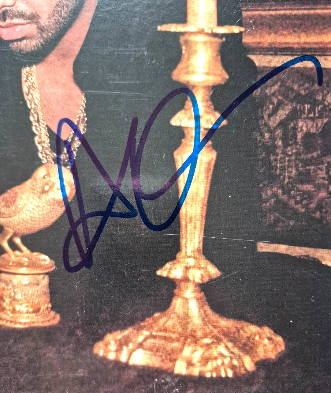 DRAKE SIGNED AUTOGRAPH TAKE CARE ALBUM AUBREY GRAHAM RARE PSA LOA AUTO GRADE 10, изображение 3