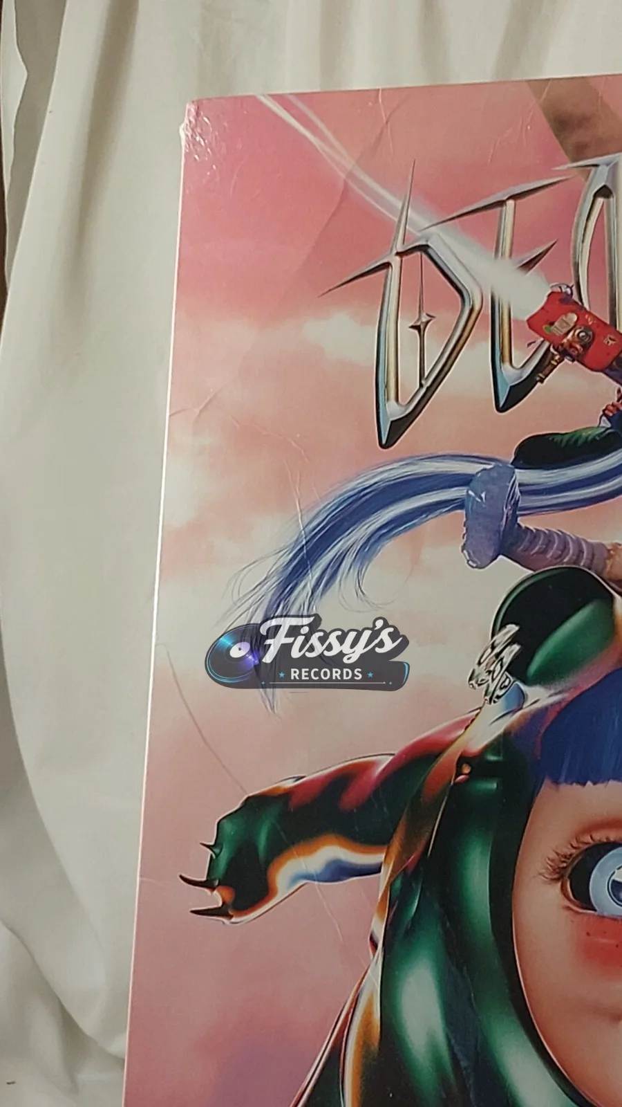 ASHNIKKO SIGNED DEMIDEVIL BLUE VINYL LP SEALED, image 2