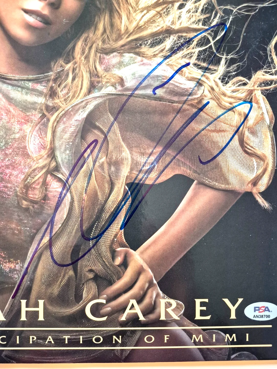 MARIAH CAREY SIGNED AUTOGRAPH THE EMANCIPATION OF MIMI ALBUM RARE LAMB PSA COA, изображение 2