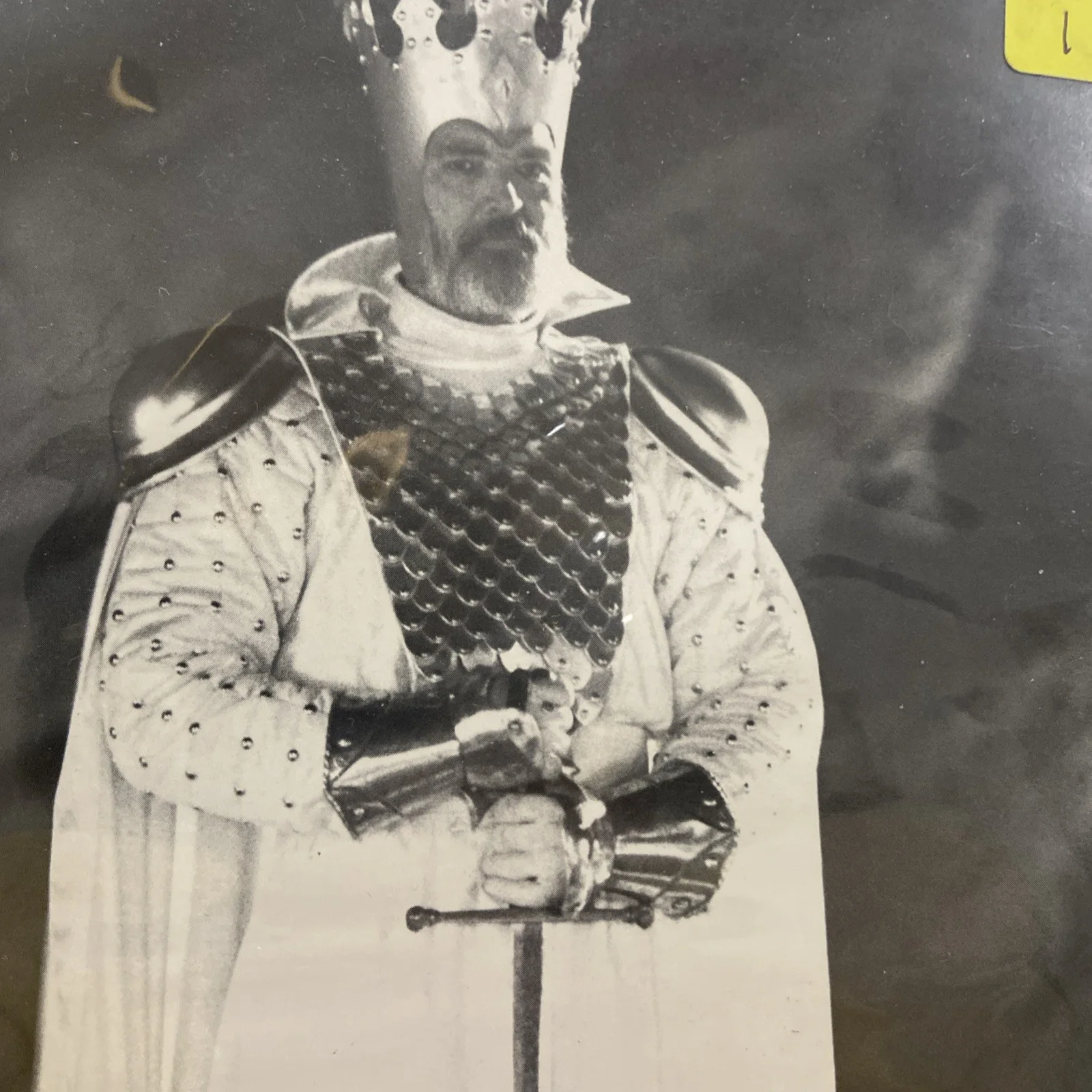 Denny Miller: Hand Signed Celebrity Photograph 8 x 10 Inches medieval knight, image 2
