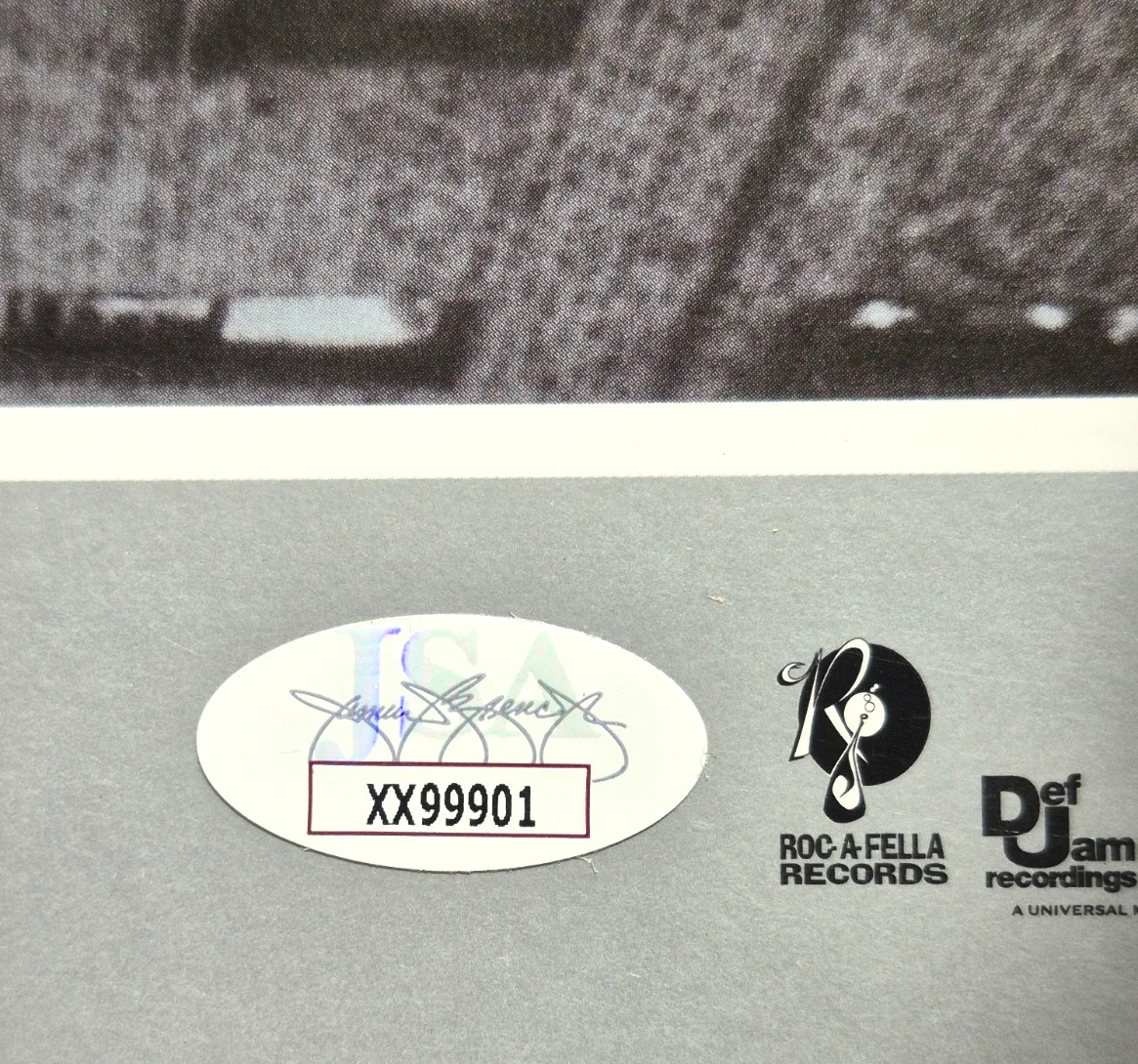 JAY-Z — JAY-Z SIGNED AUTOGRAPH LIFE AND TIMES OF SEAN CARTER VOL 3 ALBUM VINYL JSA COA, изображение 4