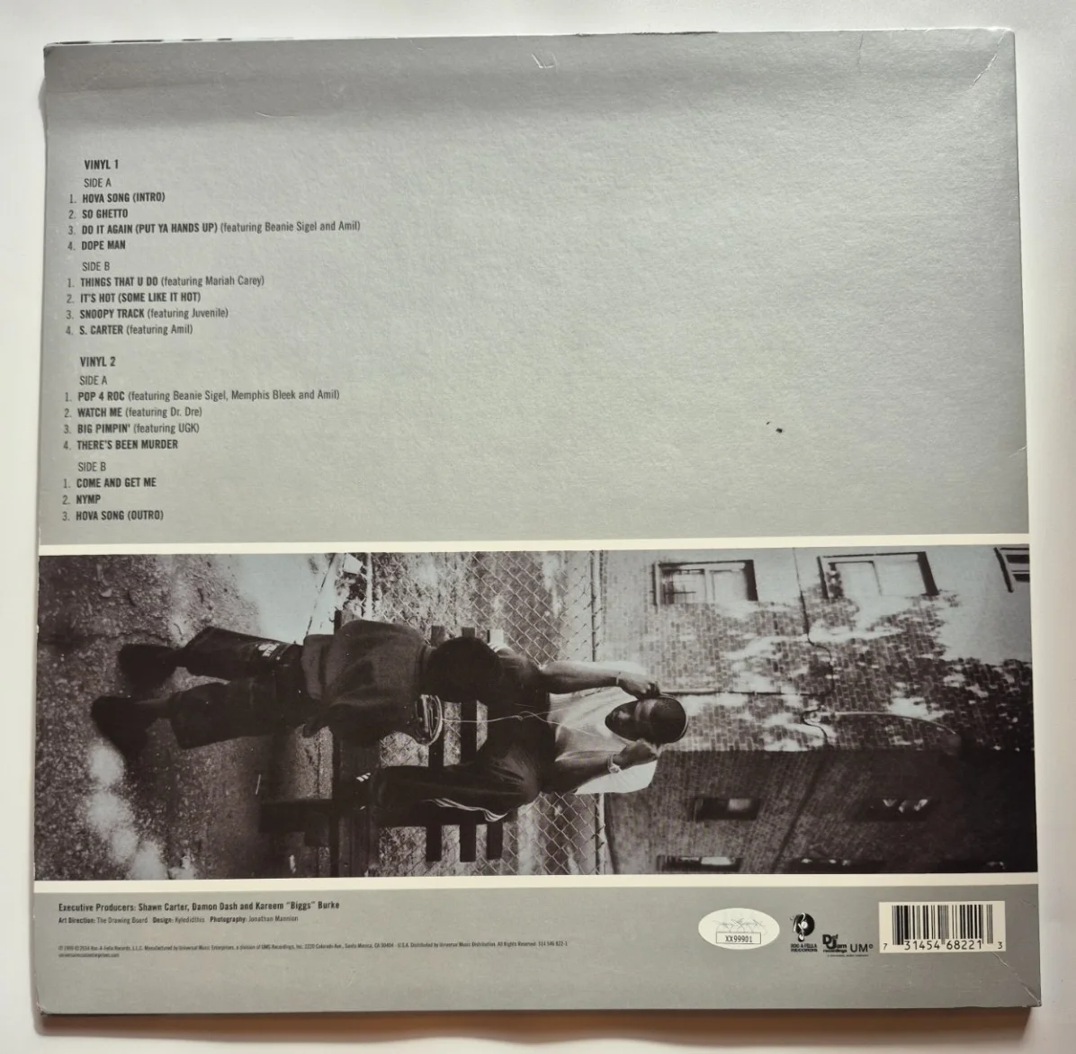 JAY-Z — JAY-Z SIGNED AUTOGRAPH LIFE AND TIMES OF SEAN CARTER VOL 3 ALBUM VINYL JSA COA, изображение 5