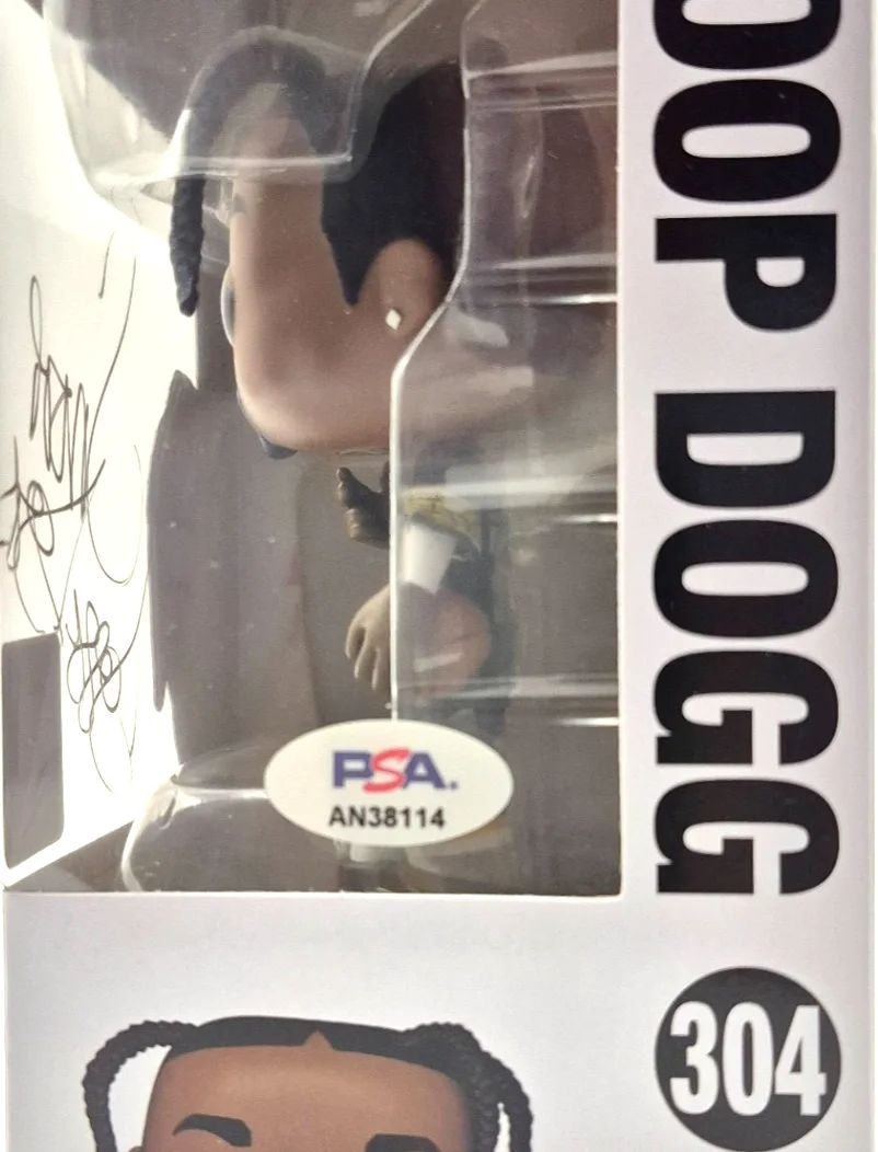 SNOOP DOGG SIGNED AUTOGRAPHED PITTSBURGH STEELERS LTD EDITION FUNKO POP PSA COA, изображение 4
