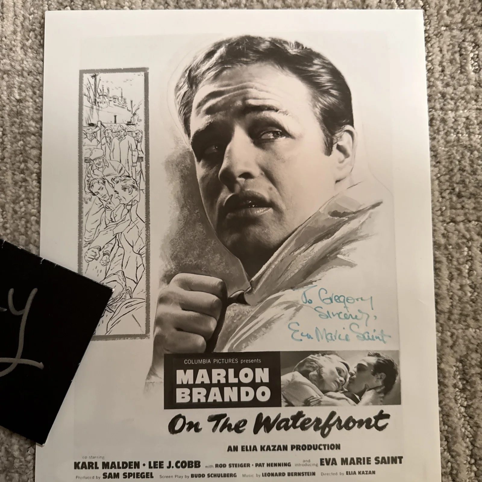 Eva Marie Saint Stunning 8x10 Hand Signed Photo Autograph JSA On The Waterfront, изображение 3