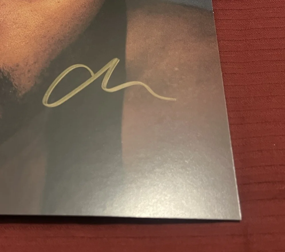 THE WEEKND SIGNED HURRY UP TOMORROW VINYL ART CARD + RECORD 12" AUTOGRAPH COA, изображение 5