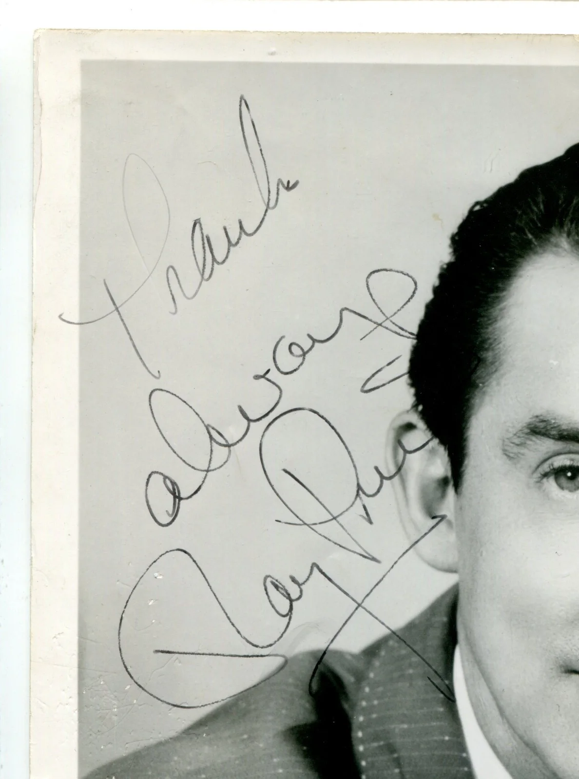 Ray Price The Cherokee Cowboy Signed Photo, Signed on Back By Band Members, image 3