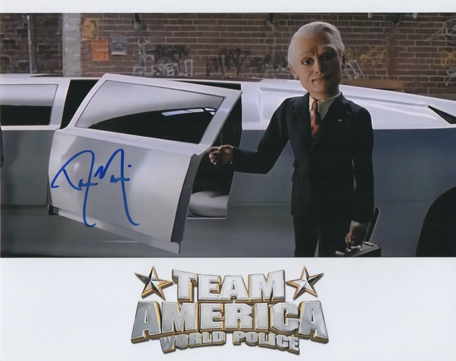 Daran Norris — DARAN NORRIS signed TEAM AMERICA POLICE 8x10 photo AUTOGRAPH auto Beckett BAS