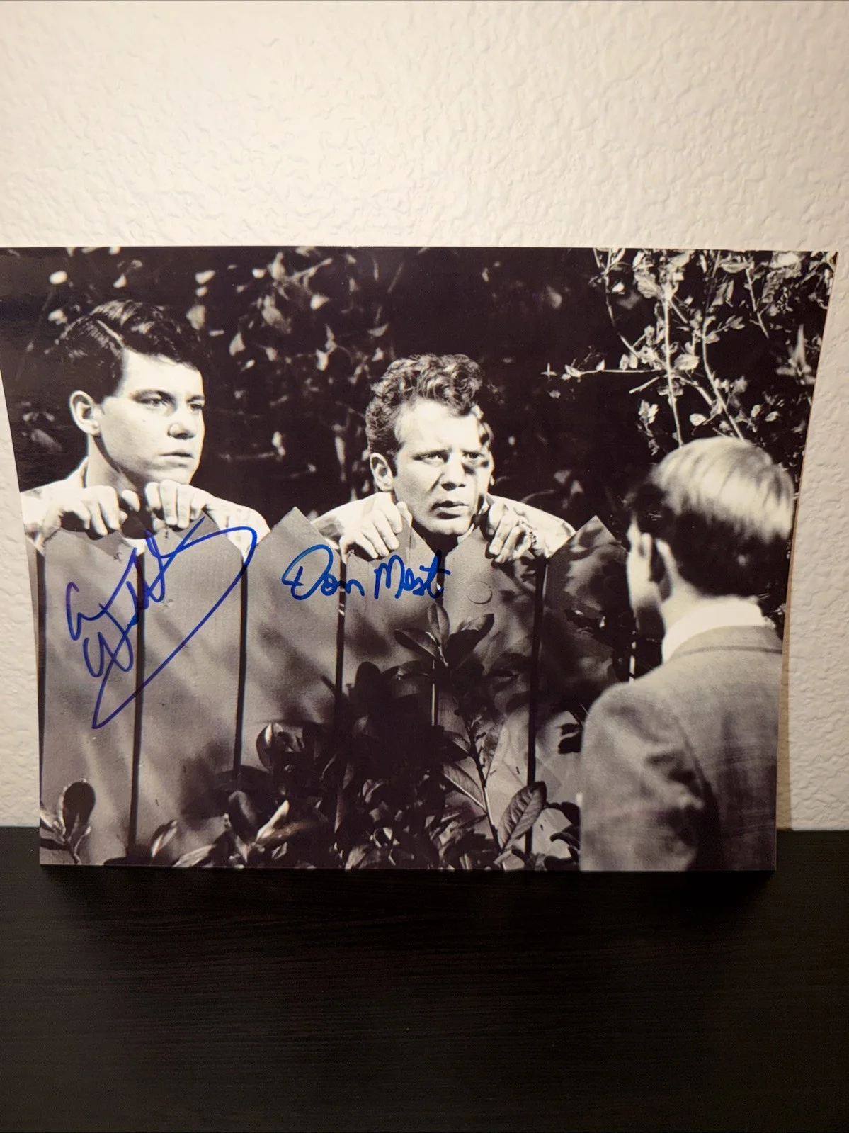 Don Most, Anson Williams — Don Most Anson Williams Signed 8x10 Photo Autograph Ralph Potsy Happy Days