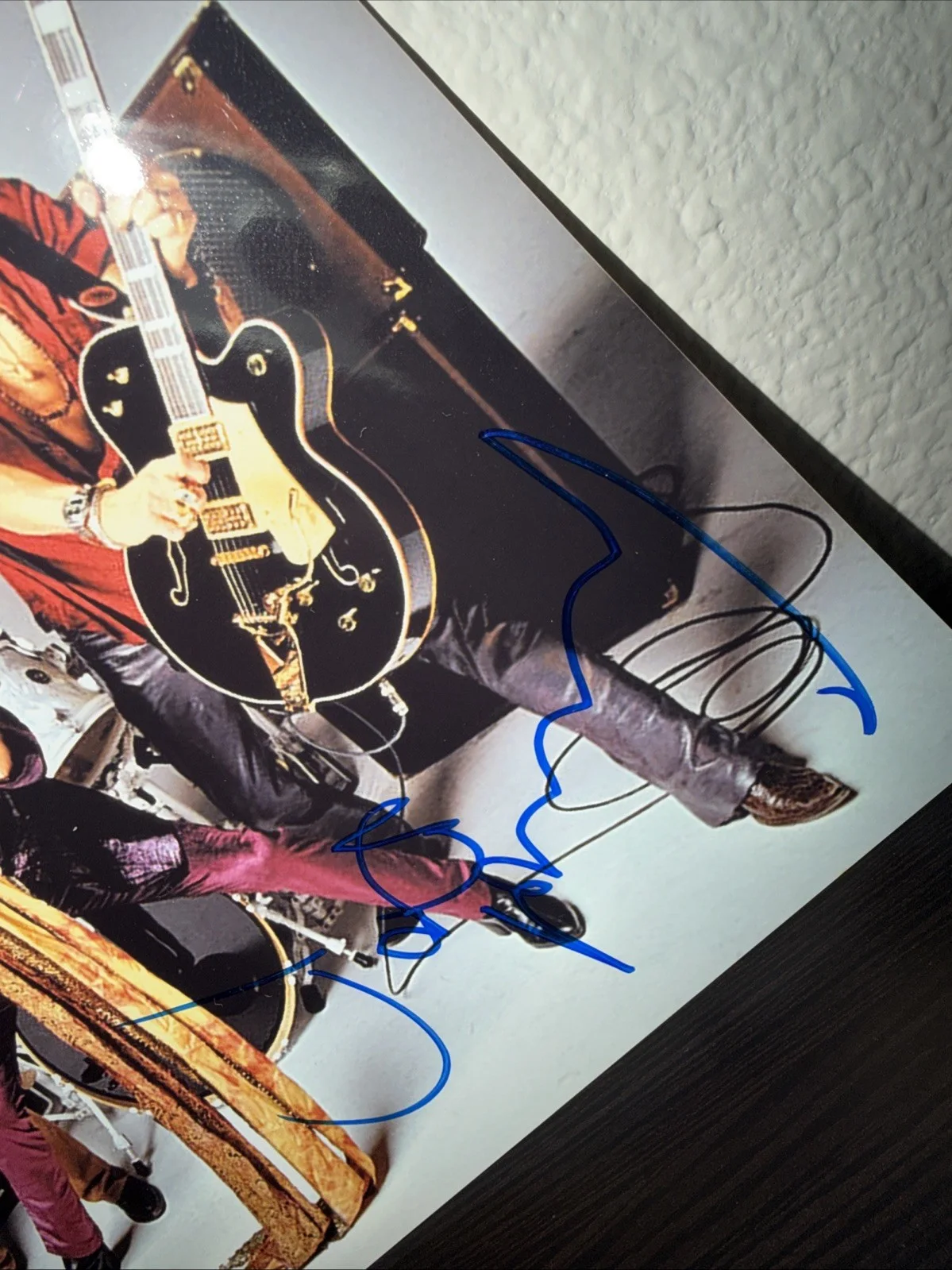 Joey Kramer Joe Perry Signed 8x10 Photo Autograph Aerosmith, image 3